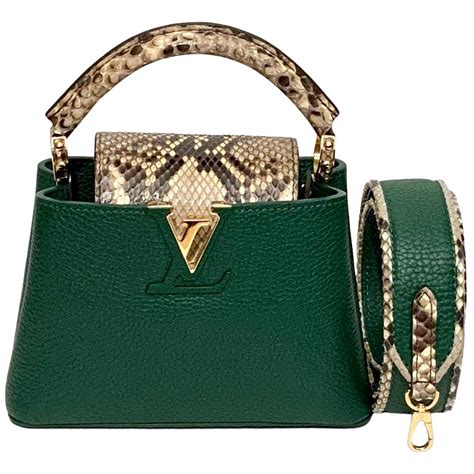 lv snake bag|Capucines Mini Bag .